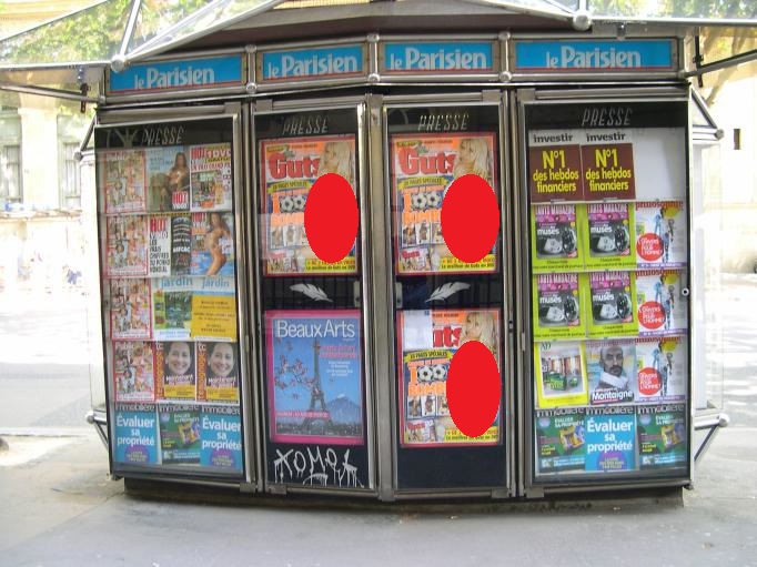  kiosque à journaux